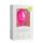 EasyToys Diamond - fehér köves anál plug (közepes, pink)