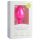 EasyToys Diamond - fehér köves anál plug (közepes, pink)