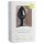 EasyToys Diamond - fehér köves anál plug (kicsi, fekete)