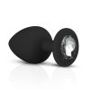 EasyToys Diamond - anál plug szett (fekete)