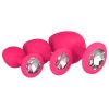 EasyToys Diamond - anál plug szett (pink)