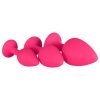 EasyToys Diamond - anál plug szett (pink)