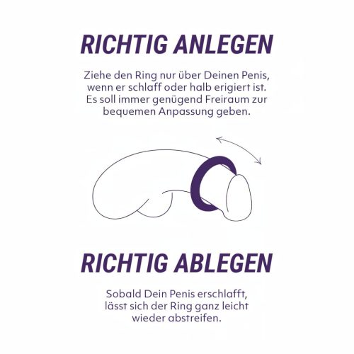 Boners - szilikon péniszgyűrű szett - 6 db (szürke)