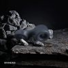 Boners Get Rock Hard - péniszgyűrű és herenyújtó gyűrű (szürke)