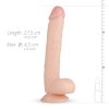 Real Fantasy Elvin - herés élethű dildó - 28 cm (testszínű)