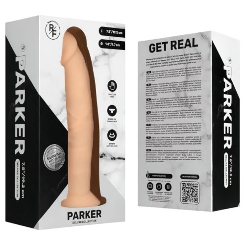 Real Fantasy Parker - élethű dildó - 19 cm (testszínű)