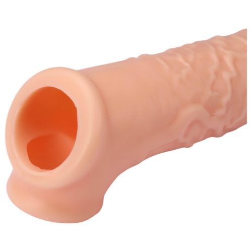 RealStuff Extender 6,5 - péniszköpeny (natúr, 17 cm)