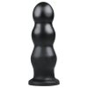 BUTTR Tactical III - tapadókorongos dildó (fekete)