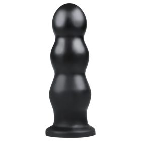 BUTTR Tactical III - tapadókorongos dildó (fekete)