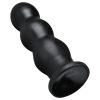 BUTTR Tactical III - tapadókorongos dildó (fekete)