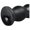 BUTTR Tactical III - tapadókorongos dildó (fekete)