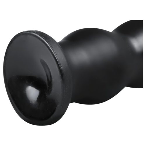 BUTTR Tactical III - tapadókorongos dildó (fekete)