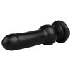 BUTTR Tactical I - tapadókorongos dildó (fekete)