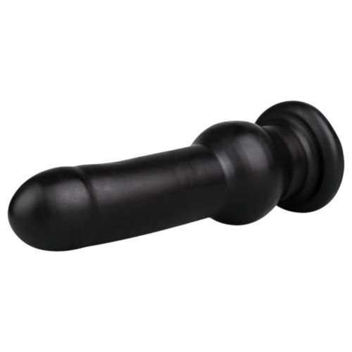 BUTTR Tactical I - tapadókorongos dildó (fekete)