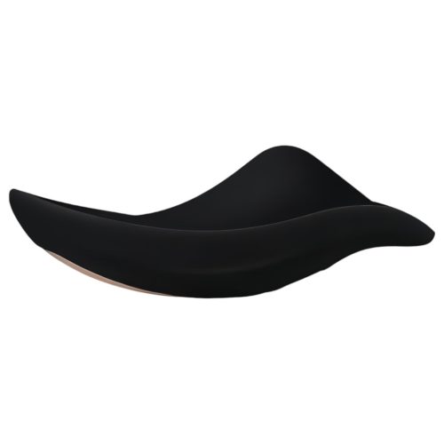 Pantyrebel - fekete high-leg bugyi + rádiós vibrátor (S-L)