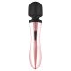Rosy Gold Wand Curve - akkus, masszírozó vibrátor (rosegold)