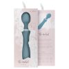 Bloom Orchid Wand - akkus, masszírozó vibrátor (türkiz)