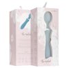 Bloom Orchid Wand - akkus, masszírozó vibrátor (türkiz)