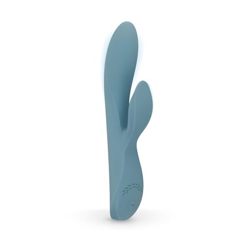 Bloom Violet Rabbit - csiklókaros G-pont vibrátor (türkiz)