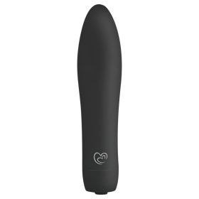 EasyToys Velvet Vibe - akkus rúd vibrátor (fekete)