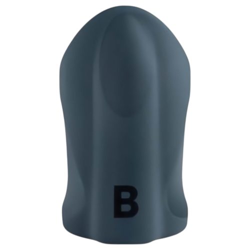 Boners - akkus, rezgő nyitott maszturbátor férfiaknak (szürke)