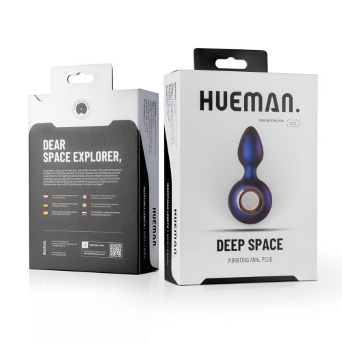 Hueman Deep Space - akkus anál vibrátor (lila)