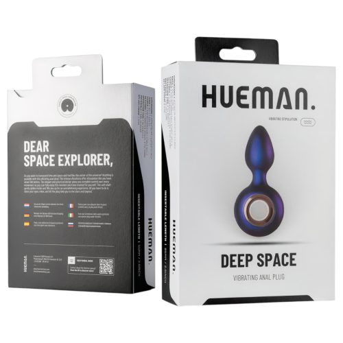 Hueman Deep Space - akkus anál vibrátor (lila)