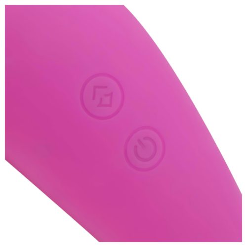 EasyToys Taptastic Vibe - akkus, vízálló csiklóizgató vibrátor (pink)