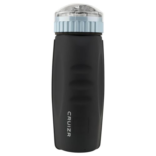 CRUIZR CM05 - akkus, lökő-szívó maszturbátor (fekete-kék)