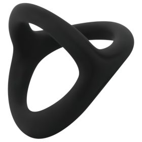   EasyToys Desire Ring - rugalmas pénisz- és heregyűrű (fekete)
