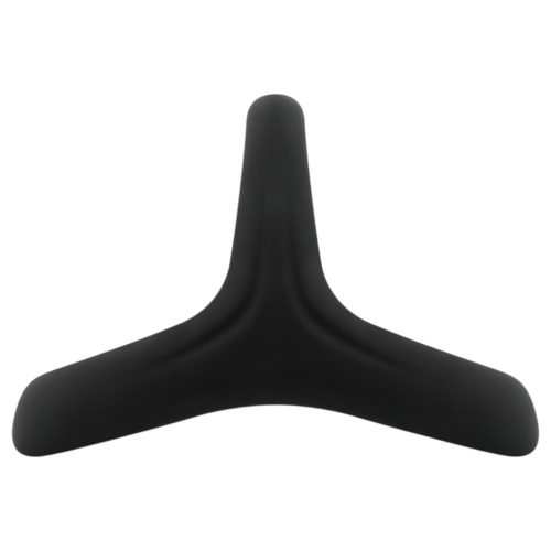 EasyToys Desire Ring - rugalmas pénisz- és heregyűrű (fekete)
