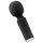 EasyToys Wonder Wand - akkus, mini masszírozó vibrátor (fekete)