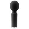 EasyToys Wonder Wand - akkus, mini masszírozó vibrátor (fekete)