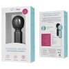 EasyToys Wonder Wand - akkus, mini masszírozó vibrátor (fekete)