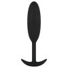 EasyToys Heavy Fulfiller - 54 g-os anál plug - kicsi (fekete)