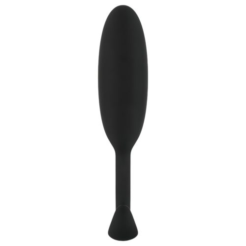 EasyToys Heavy Fulfiller - 54 g-os anál plug - kicsi (fekete)