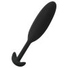 EasyToys Heavy Fulfiller - 54 g-os anál plug - kicsi (fekete)