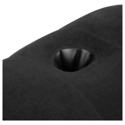 Bedroom Fantasies - felfújható szexpárna, vibrátor tartóval (fekete)