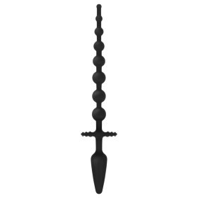EasyToys - 2in1 anál plug (fekete)