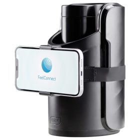   Kiiroo Keon - maszturbátor telefon tartó férfiaknak (fekete)