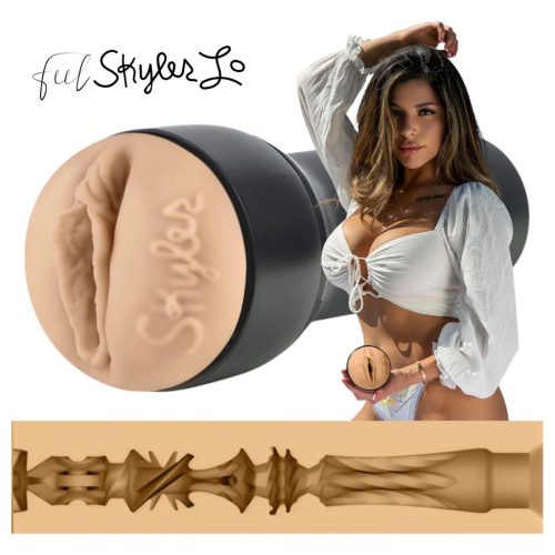 Kiiroo Skyler Lo - műpunci - PowerBlow kompatibilis (natúr)