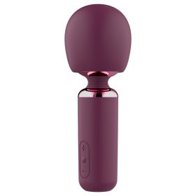 Glam - mini wand vibrátor (lila)