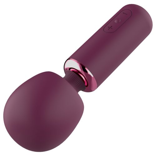 Glam - mini wand vibrátor (lila)