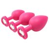 Flirts anal training kit - anál plug szett (3 db) - pink