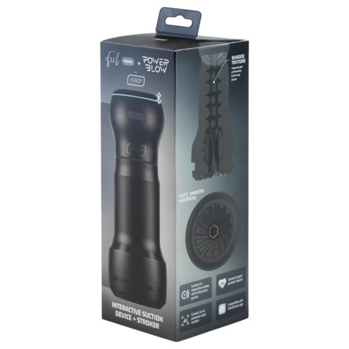 Kiiroo PowerBlow + Feel Pocket zseb maszturbátor (fekete)