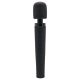 Pixey Deluxe Black Velvet - wand vibrátor M (fekete)