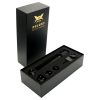 Pixey Deluxe Black Velvet - wand vibrátor M (fekete)