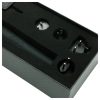 Pixey Deluxe Black Velvet - wand vibrátor M (fekete)