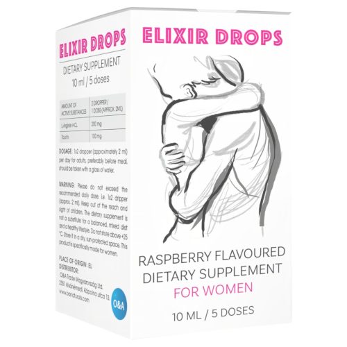 ELIXIR - női vágyfokozó cseppek (10ml) - málna