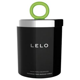   LELO - erotikus masszázsgyertya gyapjaskörte és cédrus illattal (150 g)